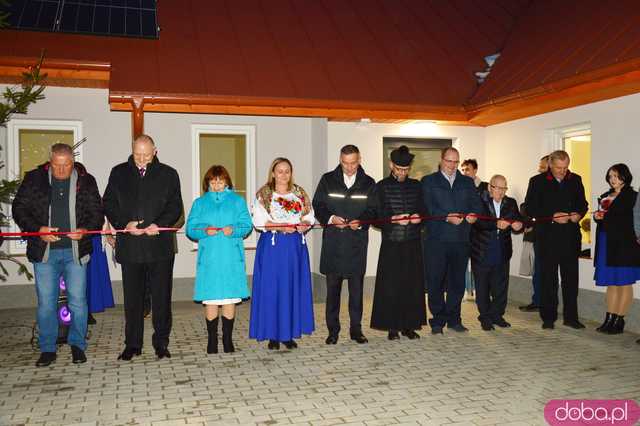  Uroczyste otwarcie świetlicy wiejskiej w Grochowej