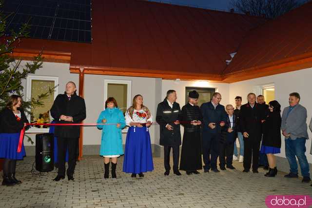  Uroczyste otwarcie świetlicy wiejskiej w Grochowej
