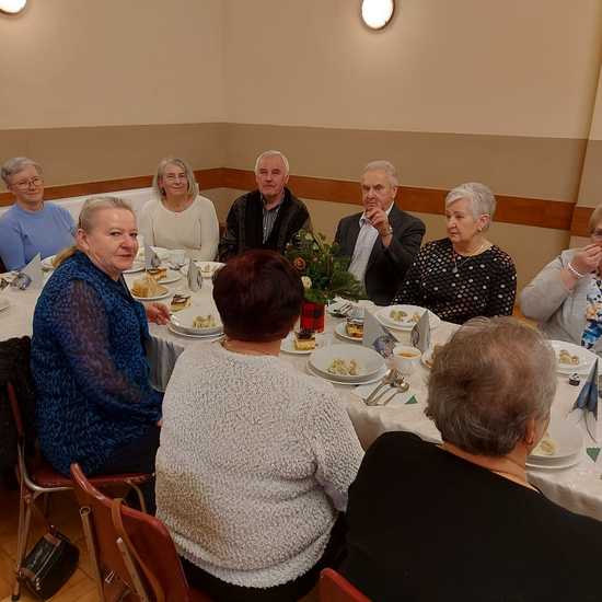 Spotkanie opłatkowe Klub Seniora z Kamieńca Ząbkowickiego