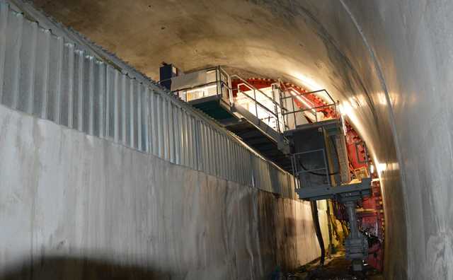 Ostatnie prace w tunelu na trasie Wrocław – Jelenia Góra