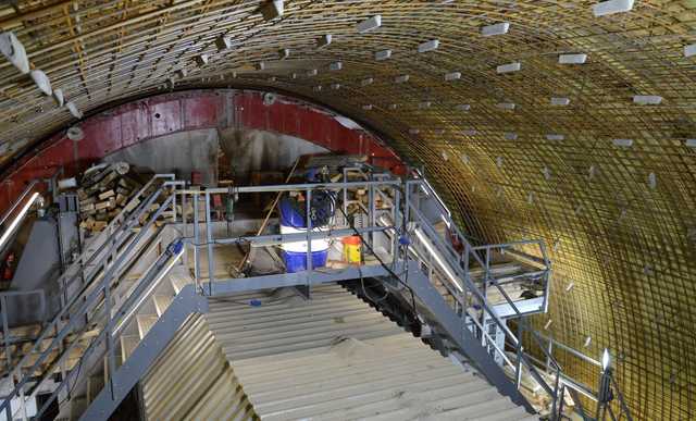 Ostatnie prace w tunelu na trasie Wrocław – Jelenia Góra
