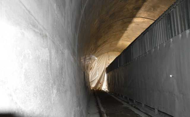Ostatnie prace w tunelu na trasie Wrocław – Jelenia Góra