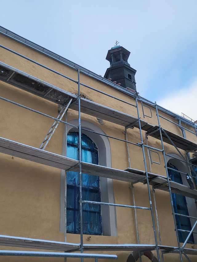 Kolejne prace przy odnowie cerkwi w Ząbkowicach Śląskich