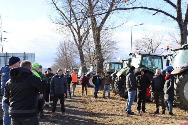 Protest rolników: Na razie w Ząbkowicach nie stosujemy pełnej blokady dróg