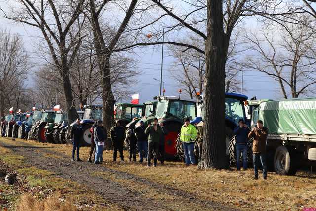 Protest rolników: Na razie w Ząbkowicach nie stosujemy pełnej blokady dróg