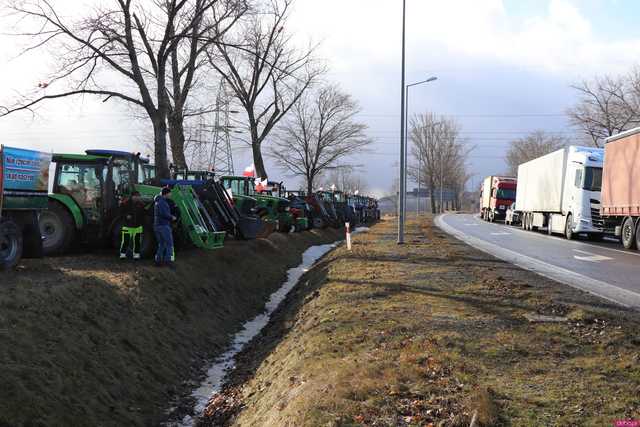 Protest rolników: Na razie w Ząbkowicach nie stosujemy pełnej blokady dróg