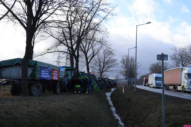 Protest rolników: Na razie w Ząbkowicach nie stosujemy pełnej blokady dróg