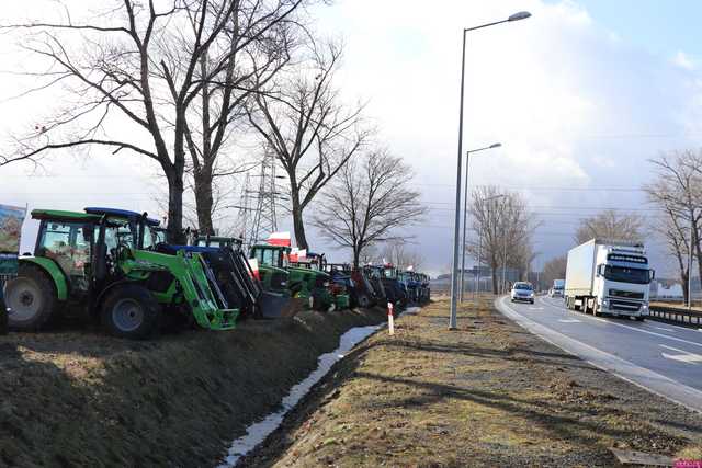 Protest rolników: Na razie w Ząbkowicach nie stosujemy pełnej blokady dróg