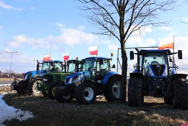 Protest rolników: Na razie w Ząbkowicach nie stosujemy pełnej blokady dróg