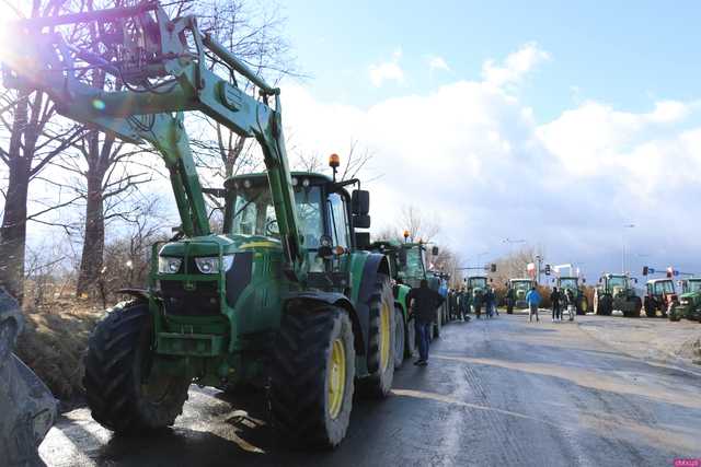 Protest rolników: Na razie w Ząbkowicach nie stosujemy pełnej blokady dróg