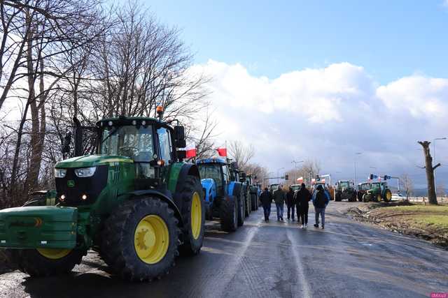 Protest rolników: Na razie w Ząbkowicach nie stosujemy pełnej blokady dróg