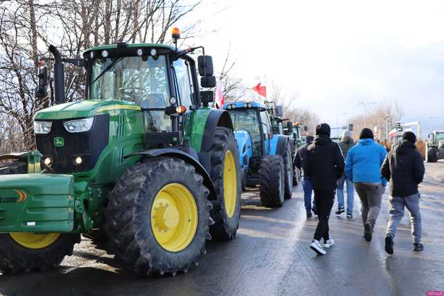 Protest rolników: Na razie w Ząbkowicach nie stosujemy pełnej blokady dróg
