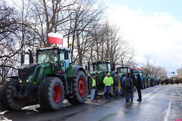 Protest rolników: Na razie w Ząbkowicach nie stosujemy pełnej blokady dróg