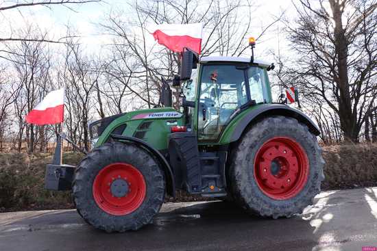 Protest rolników: Na razie w Ząbkowicach nie stosujemy pełnej blokady dróg