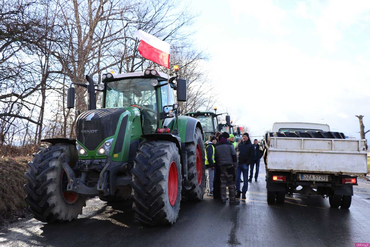 Protest rolników: Na razie w Ząbkowicach nie stosujemy pełnej blokady dróg