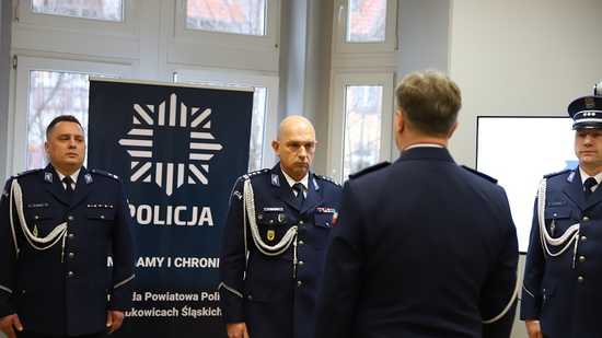 Uroczyste powierzenie obowiązków Komendanta Powiatowego Policji w Ząbkowicach Śląskich