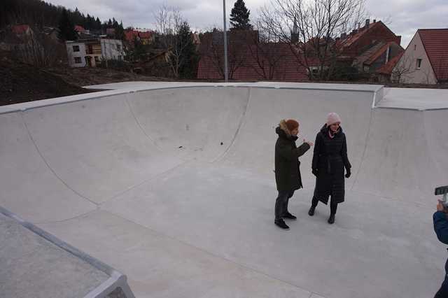 Skatepark w Złotym Stoku gotowy