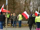  Protest rolników w Ząbkowicach Śląskich. Na ósemkę wyjechało prawie 200 traktorów 