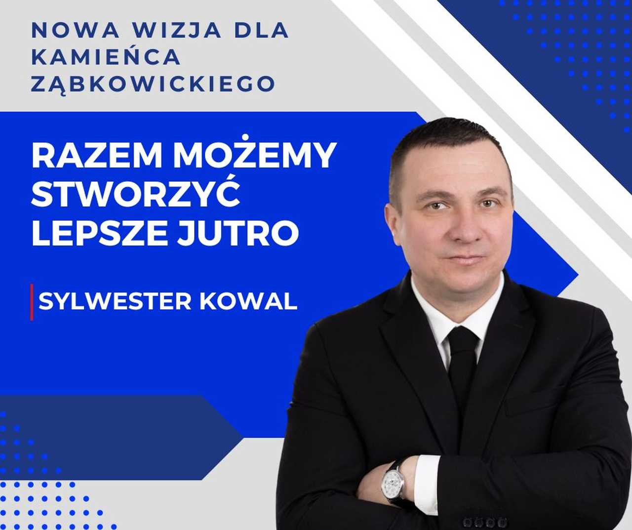 Sylwester Kowal kandyduje burmistrza Kamieńca Ząbkowickiego 