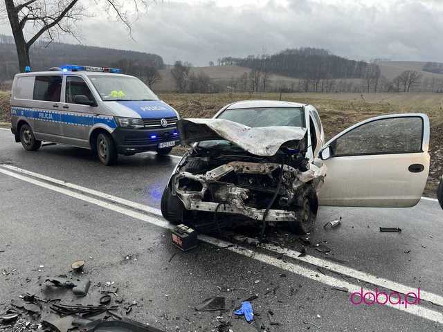 Wypadek między Kluczową a Piławą Górną