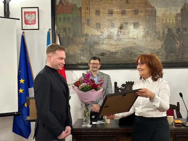 Jerzy Michalski Honorowym Obywatelem Ziębic