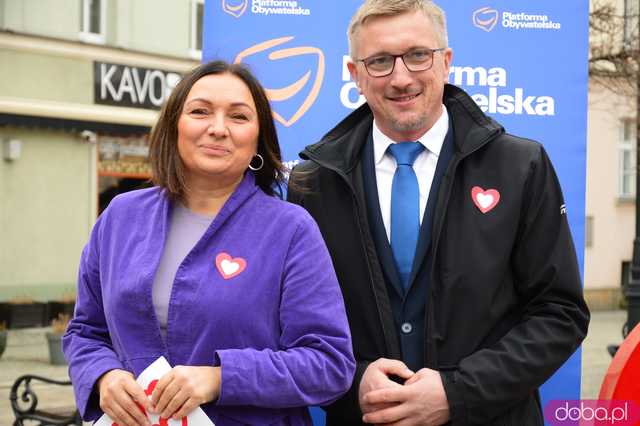Wicemarszałek Wielichowska i wojewoda Awiżeń wspierają kandydatów do KO do Rady Powiatu Ząbkowickiego