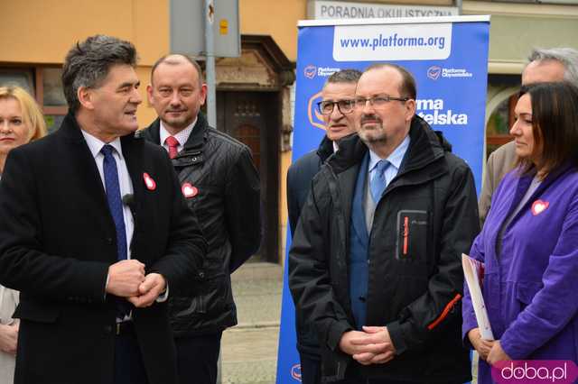 Wicemarszałek Wielichowska i wojewoda Awiżeń wspierają kandydatów do KO do Rady Powiatu Ząbkowickiego