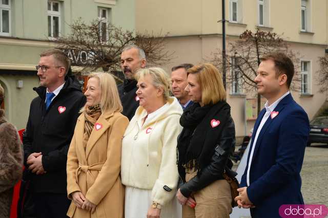 Wicemarszałek Wielichowska i wojewoda Awiżeń wspierają kandydatów do KO do Rady Powiatu Ząbkowickiego