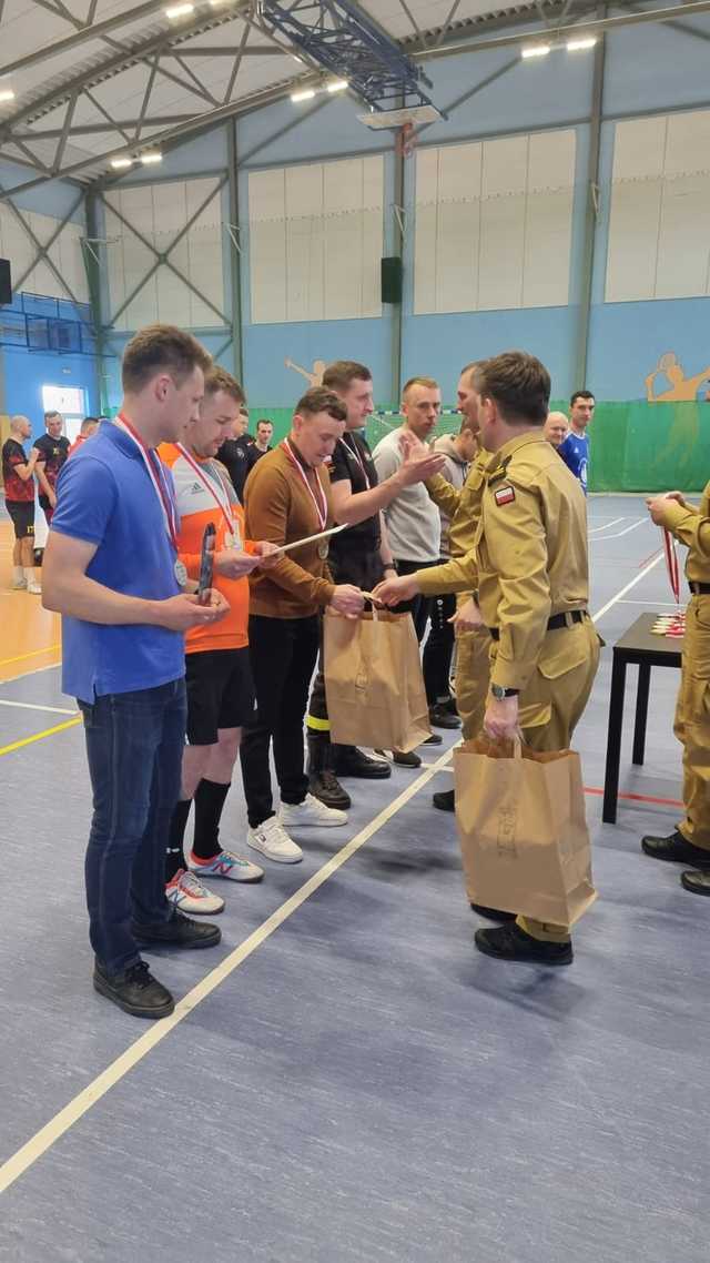 Finał Mistrzostw Województwa Dolnośląskiego Strażaków Państwowej Straży Pożarnej w Halowej Piłce Nożnej