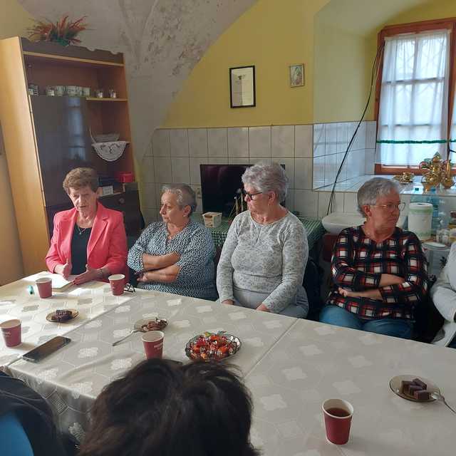 Spotkanie w Klubie Seniora w Kamieńcu z przyszłym burmistrzem