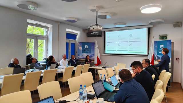 Spotkanie z przedstawicielami Banku Światowego w sprawie budowy zbiornika Kamieniec Ząbkowicki na Nysie Kłodzkiej