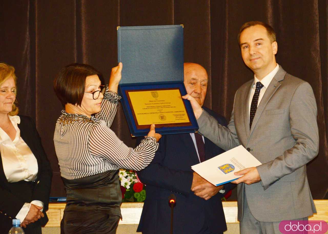 tytuł Honorowego Obywatela dla burmistrza Kamieńca Ząbkowickiego