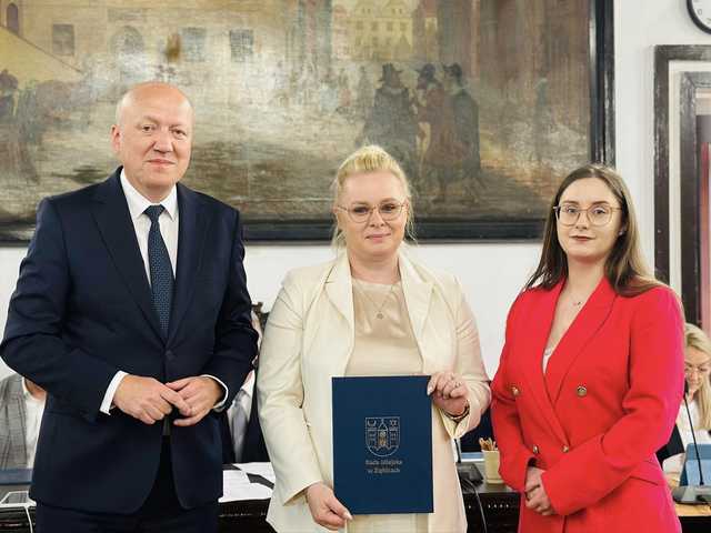 Ślubowanie radnych i burmistrza, czyli początek kadencji 2024-2029 w Ziębicach
