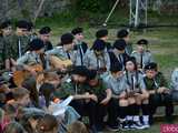 Śpiewanki przy ognisku rozpoczęły V Srebrnogórski Festiwal Piosenki Harcerskiej Lilijka 
