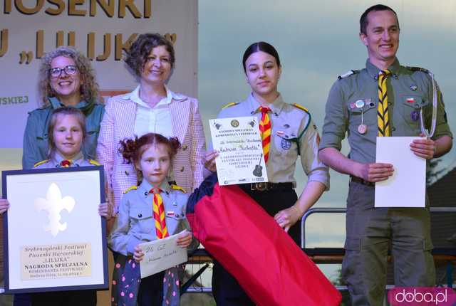 400 harcerzy wzięło udział w V Srebrnogórskim Festiwalu Piosenki Harcerskiej Lilijka