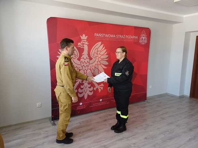 [FOTO] Strażacy ochotnicy szkolili się i zasilą zastępy jednostek OSP z naszego powiatu