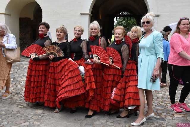 [WIDEO/FOTO] Szykowne stroje, pochód, tańce i swojskie jadło. Biesiada Historyczna na ząbkowickim Zamku