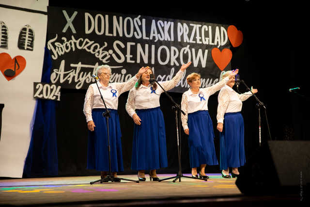 [FOTO] Seniorzy zaprezentowali swoją twórczość artystyczną. To już 10. edycja imprezy