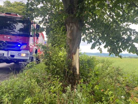 Śmiertelny wypadek między Przyłękiem a Kamieńcem Ząbkowickim