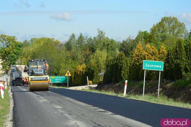 Będzie remont drugiego pasa dw 390 Sosnowa - Płonica