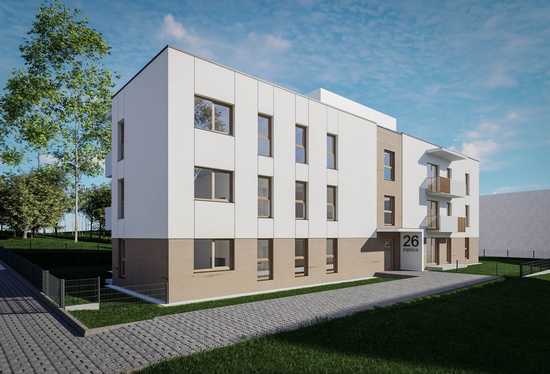 SIM SUDETY z pozwoleniem na budowę wielorodzinnego budynku z mieszkaniami na wynajem w Ziębicach