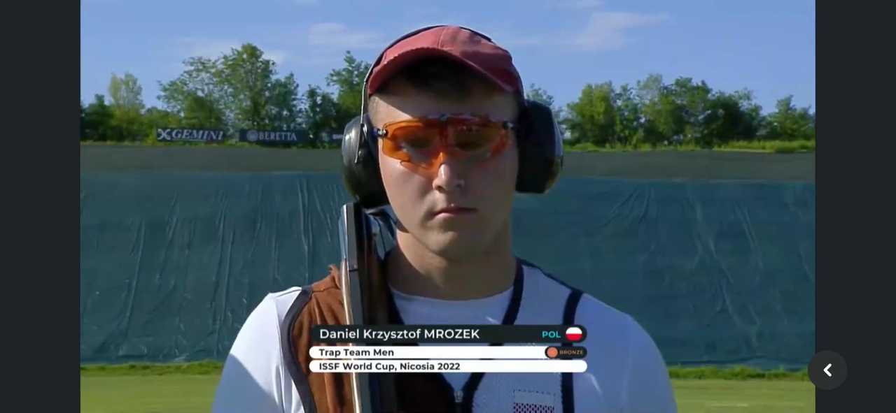 Daniel Mrozek szóstym zawodnikiem Europy w konkurencji Trap Juniorów