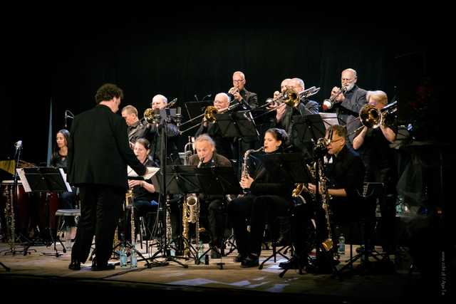 [FOTO] Koncert Rhein-Neckar Jazz Orchestra w Ząbkowicach Śląskich 