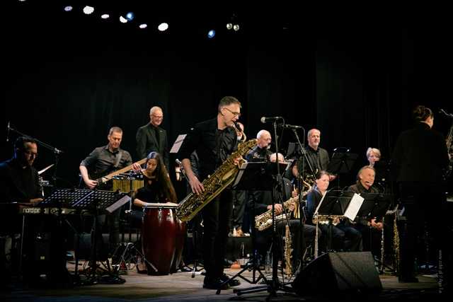 [FOTO] Koncert Rhein-Neckar Jazz Orchestra w Ząbkowicach Śląskich 