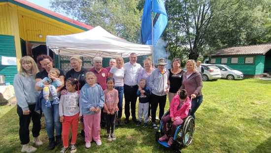 Kamienieccy wędkarze zorganizowali piknik dla dzieci ze szkół specjalnych