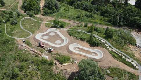W Ząbkowicach Śląskich powstaje Rowerowy Park Umiejętności