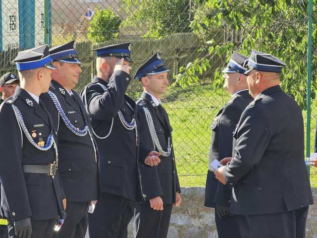 Uroczyste otwarcie rozbudowanej remizy w Krzelkowie