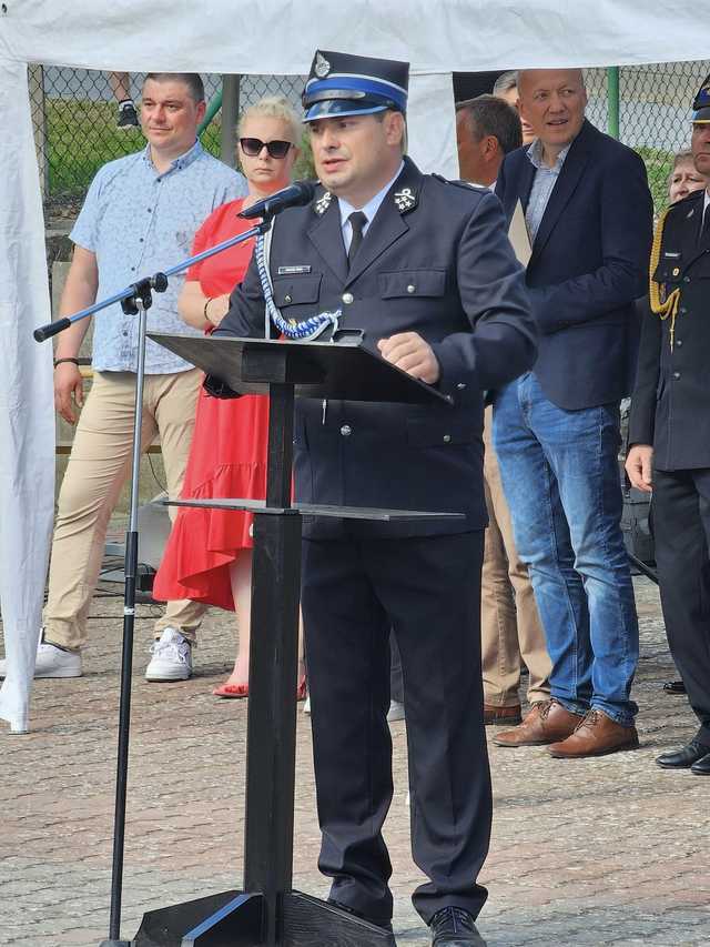 Uroczyste otwarcie rozbudowanej remizy w Krzelkowie
