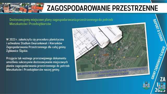 RAPORT o stanie gminy Ząbkowice Śląskie za 2023 rok. Zobacz, co zostało zrobione