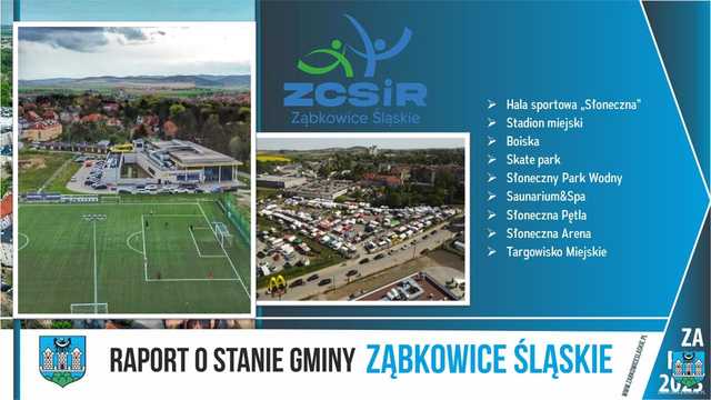 RAPORT o stanie gminy Ząbkowice Śląskie za 2023 rok. Zobacz, co zostało zrobione